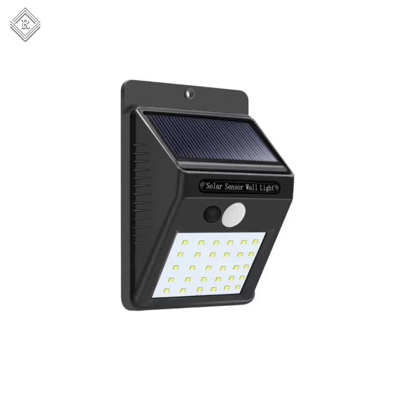SOLARLIGHT™ Lampa Solarna 30 LED z Czujnikiem Ruchu i Zmierzchu