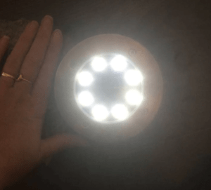 SOLARLIGHT™ Lampki Solarne Gruntowe Disk 4 szt. w zestawie photo review