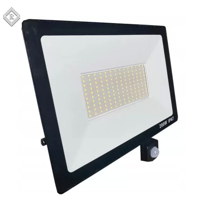 FLOODLIGHT™ Halogen Lampa Naświetlacz LED 200W z Czujnikiem Ruchu IP66