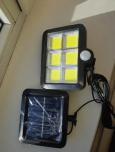 SOLARLIGHT™ Lampa Solarna 120 LED z Czujnikiem Ruchu i Zmierzchu photo review
