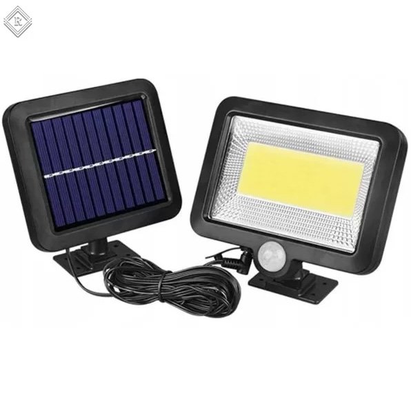 SOLARLIGHT™ Lampa Solarna 100 LED z Czujnikiem Ruchu i Zmierzchu
