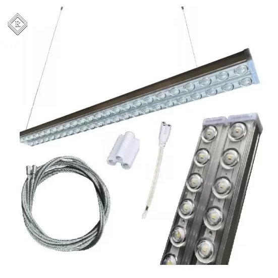 LIGHTPANEL™ Natynkowa Lampa LED 120cm 72W Panel Aluminium