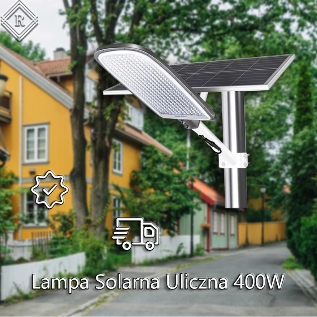 lampa solarna uliczna 400W