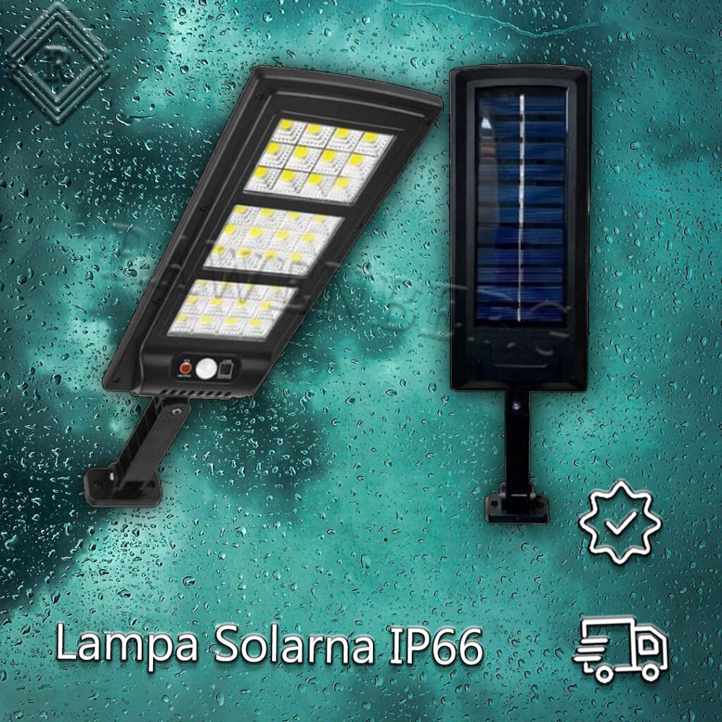 lampa LED solarna