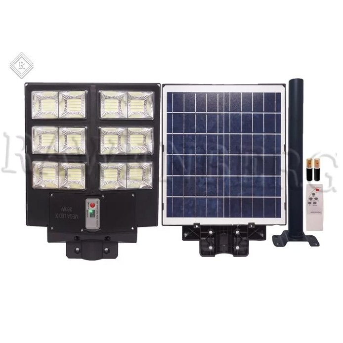 SOLARLIGHT™ Lampa LED 360W Solarna Uliczna Pilot + Mocowanie