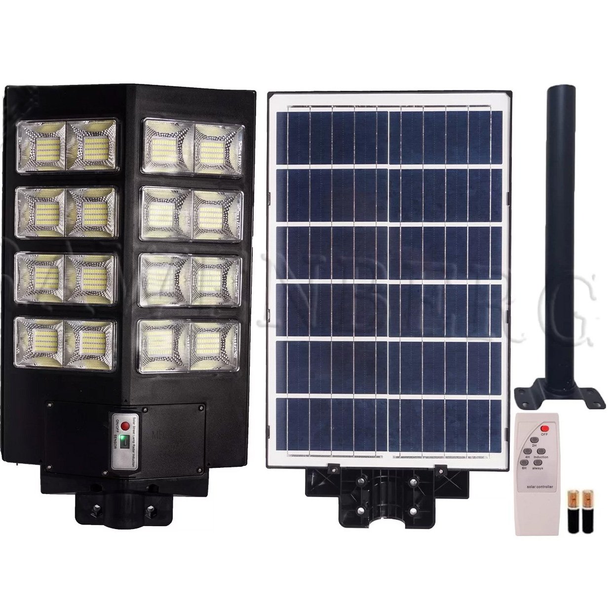 SOLARLIGHT™ Lampa LED 540W Solarna Uliczna Pilot + Mocowanie