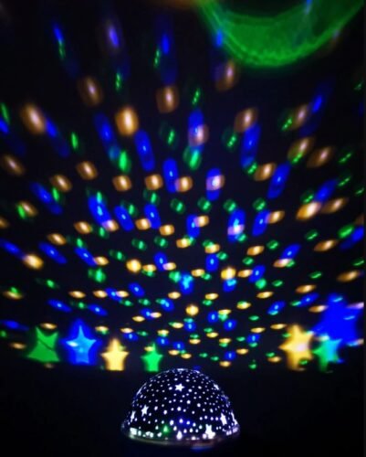 DECORLIGHT™ Lampa Projektor Gwiazdy Do Pokoju Dla Dziecka LED photo review