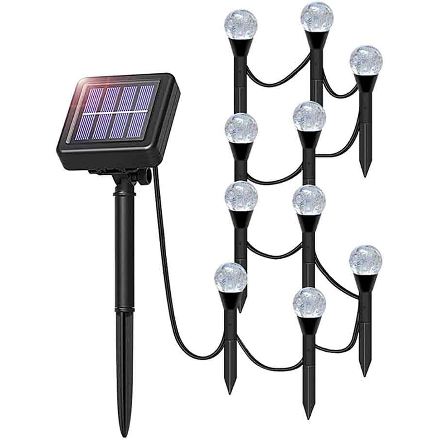 lampa panel solarny